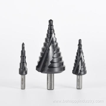 Ultra-Safe Step Drill Bits with Aluminum Box